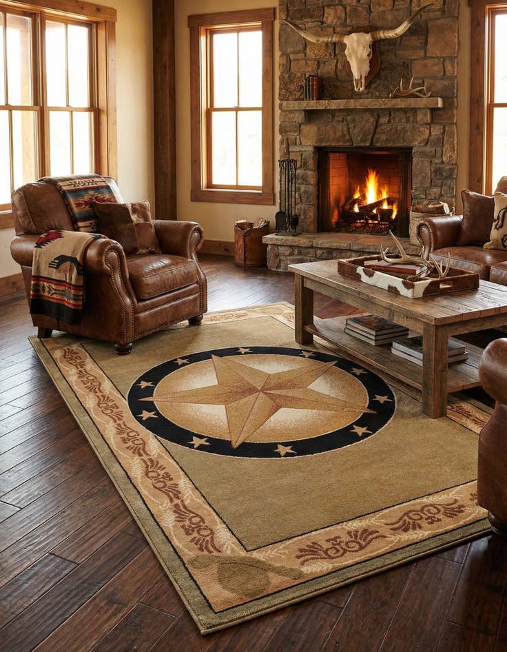 Detail image of 6' x 9' Pioneer Rug