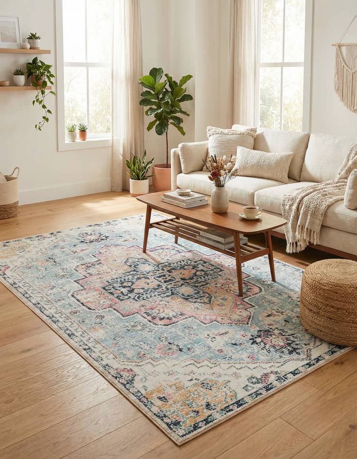 Detail image of 5' 3 x 7' 9 Medina Rug