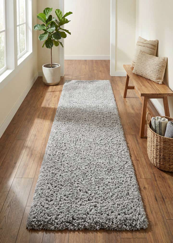 2' x 6' 6 Zermatt Shag Runner Rug