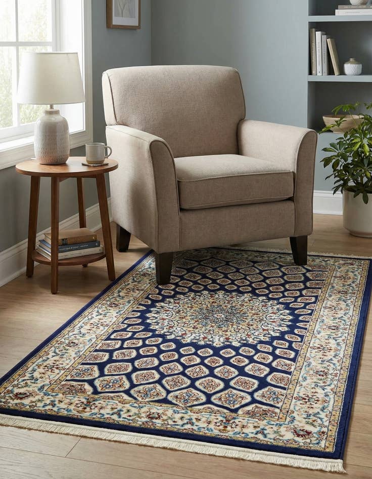 Detail image of 3' x 5' 3 Nain Design Rug