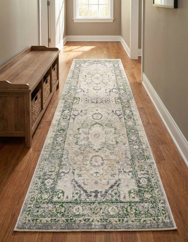 Detail image of 2' 7 x 10' Madeline Vintage Runner Rug