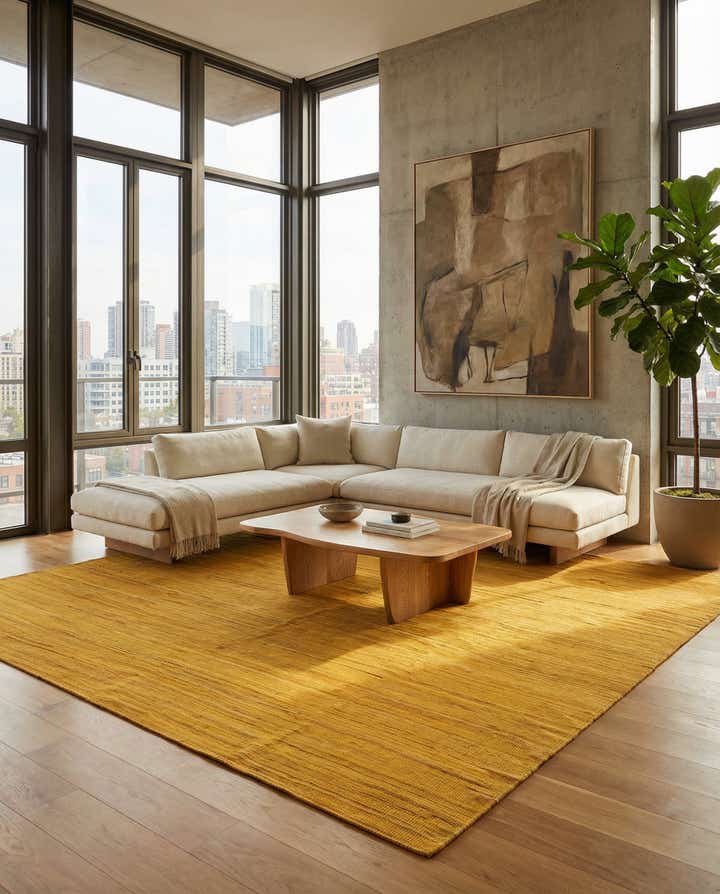 9' 10 x 12' 8 Hand Woven Kilim Modern Wool Rug