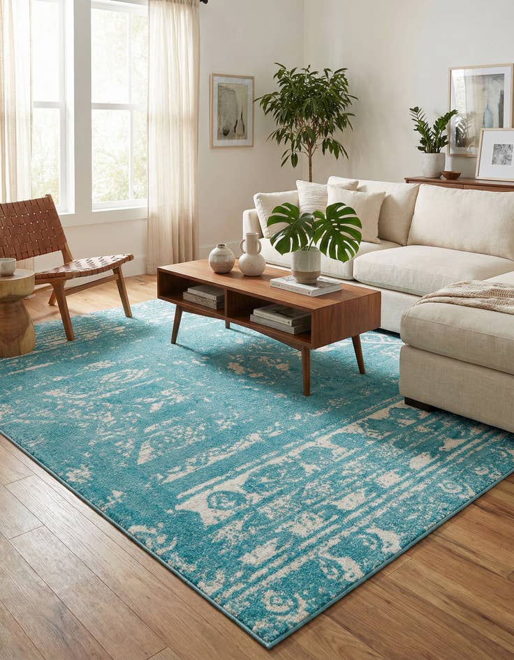 Detail image of 10' x 10' Lennon Square Rug