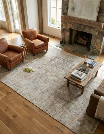 9' 4 x 12' 6 Hand Knotted Ultra Vintage Persian Wool Rug