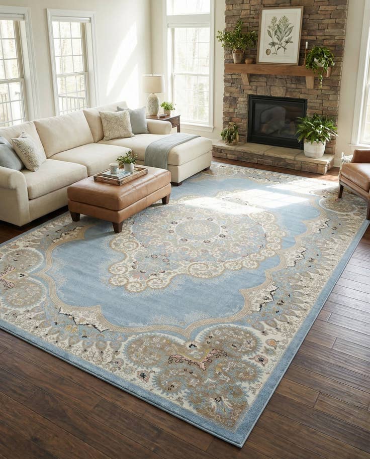Detail image of 10' x 14' Kamala Washable Rug