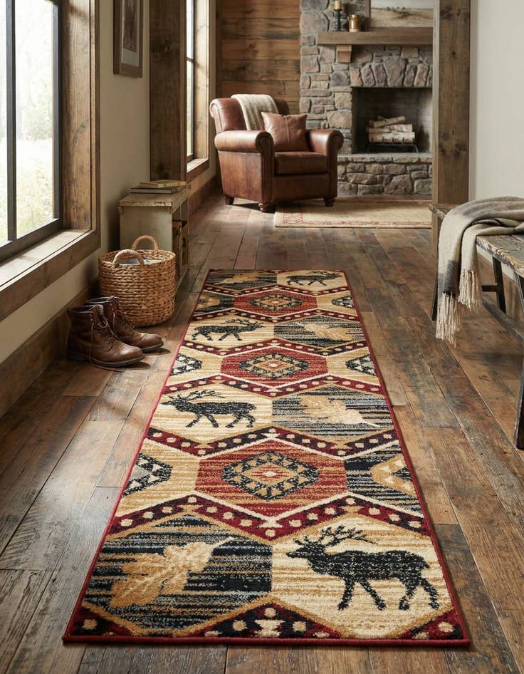 Detail image of 2' x 8' Pioneer Runner Rug