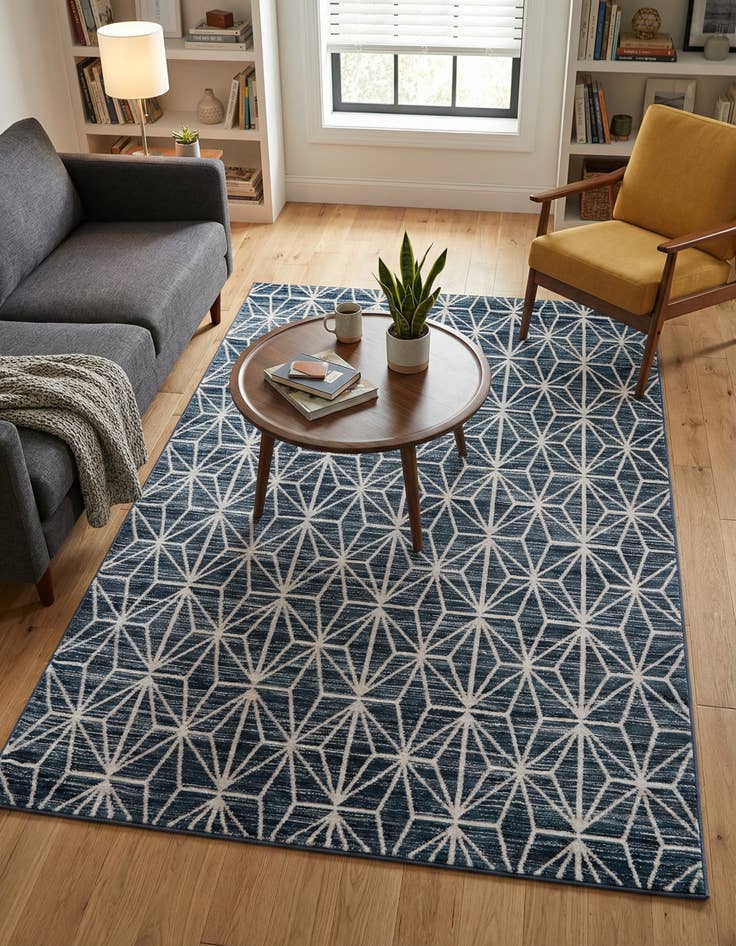 Detail image of Jill Zarin 4' x 6' Uptown Fifth Avenue Rug