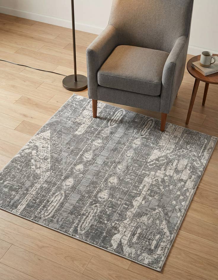 Detail image of 4' x 4' Oregon Square Rug