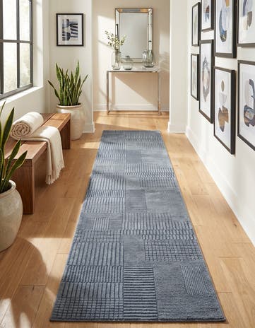 2' 7 x 12' Textura Designer Runner Rug