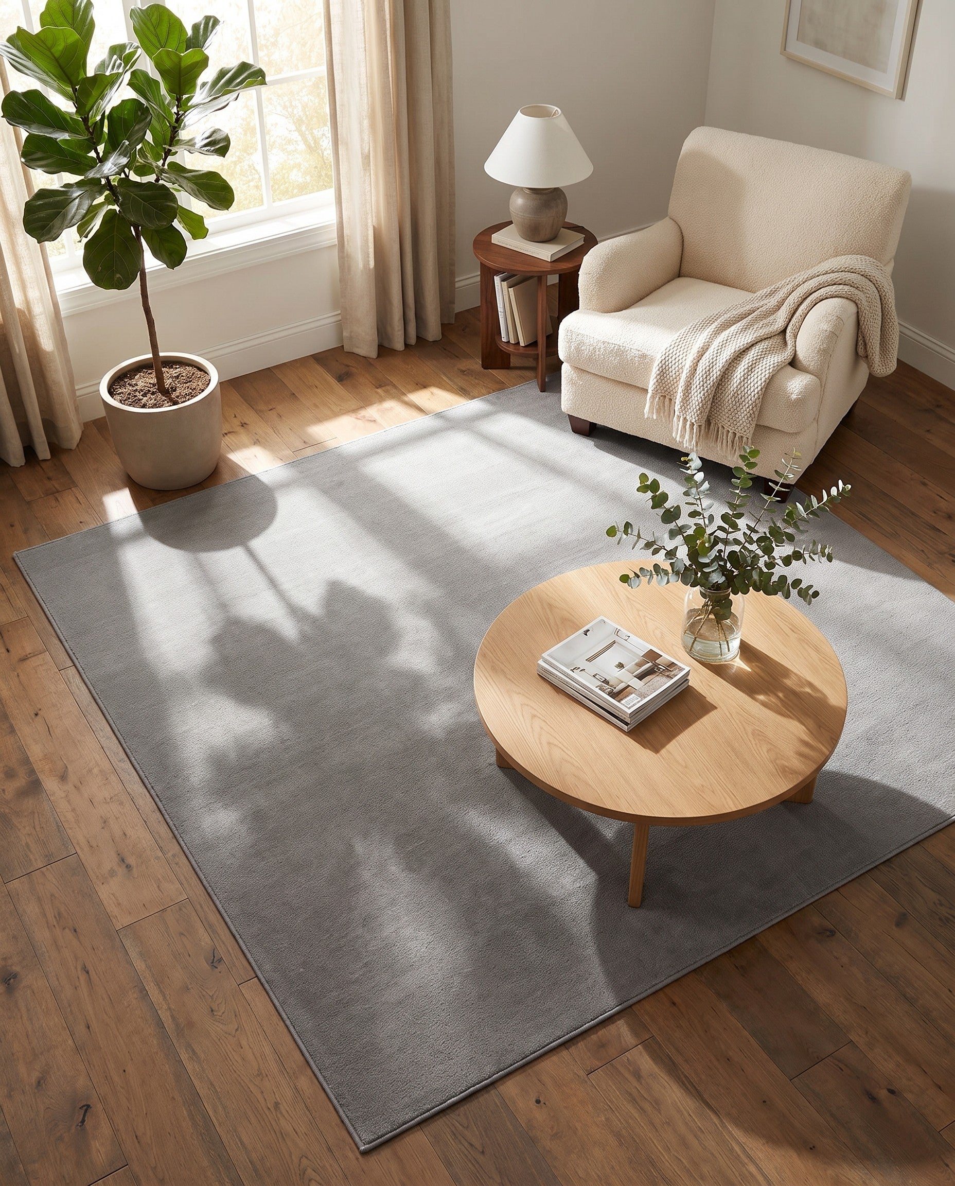 7' 10 x 7' 10 Soft Touch Cloud Square Rug
