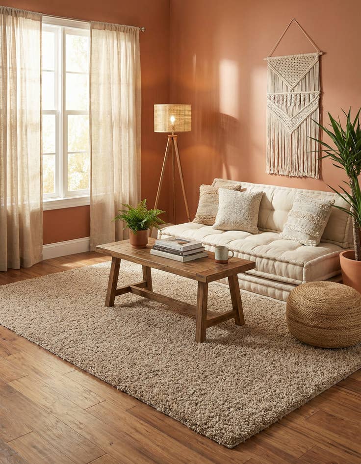 Detail image of 6' x 9' Everyday Shag Rug