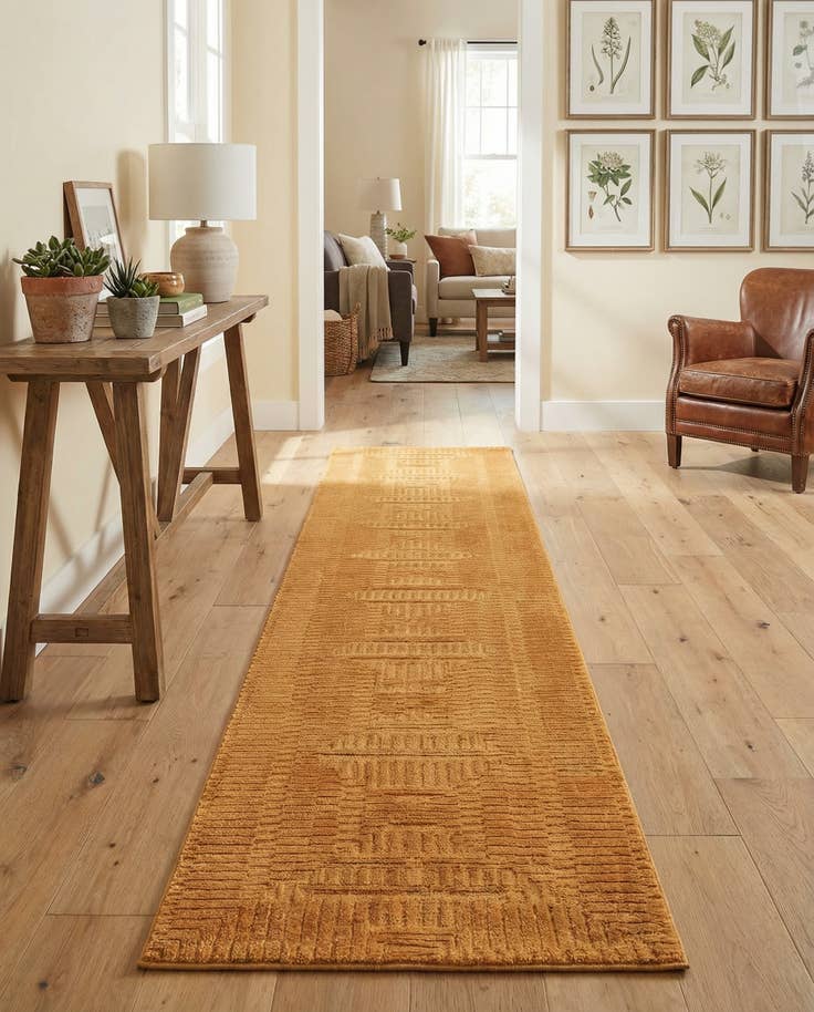 Detail image of 2' 7 x 12' Textura Designer Runner Rug