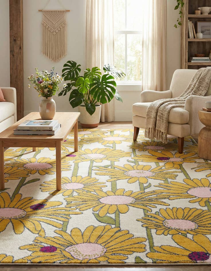 Detail image of 7' 10 x 10' Bloom Rug