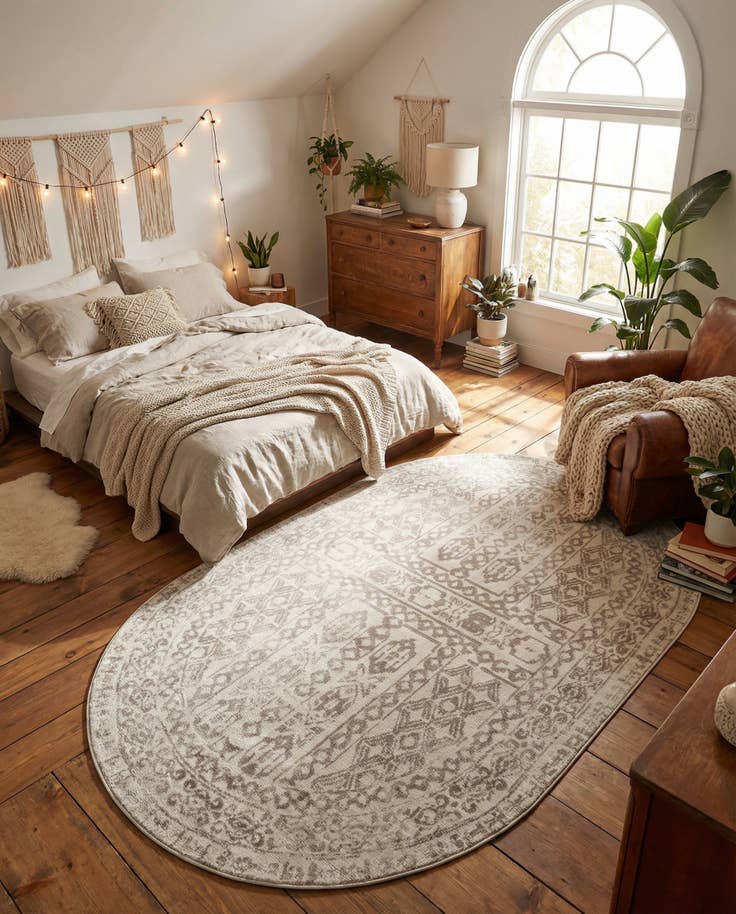 Detailansicht von 150cm x 245cm Oxford Oval Teppich