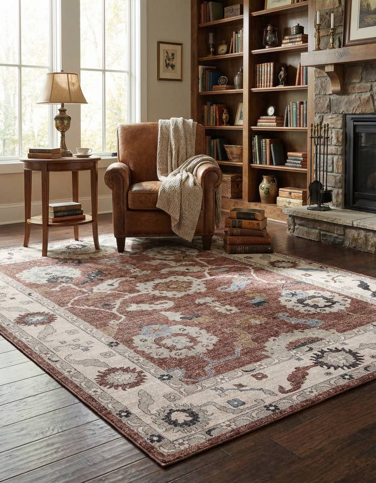 Detail image of  10' x 13' Eco Traditional Rug