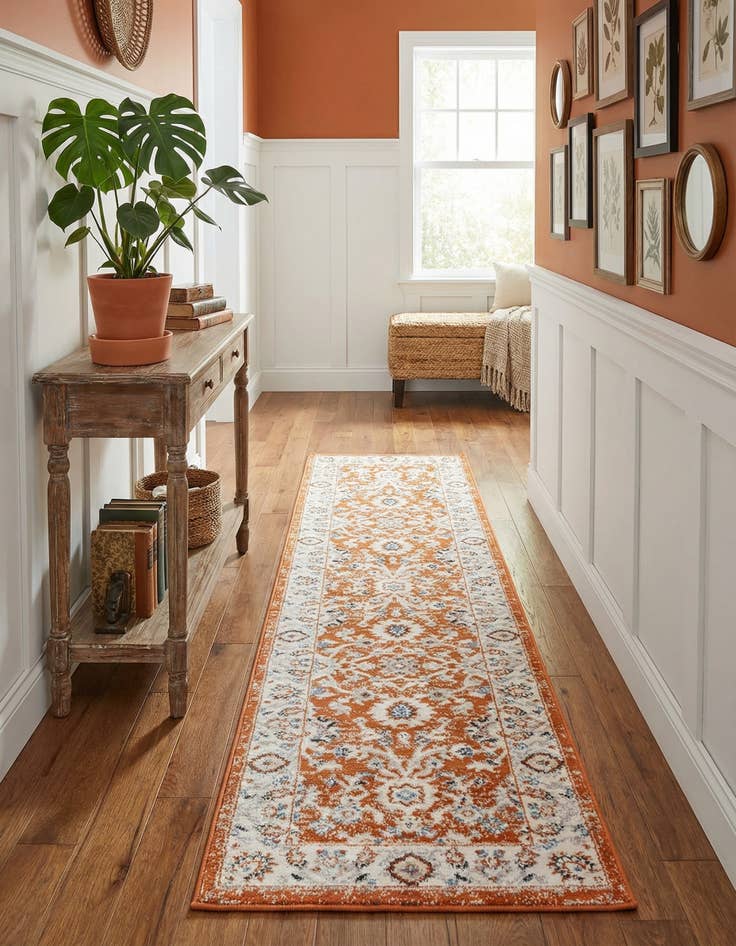 Detail image of 2' x 10' Charlotte Runner Rug