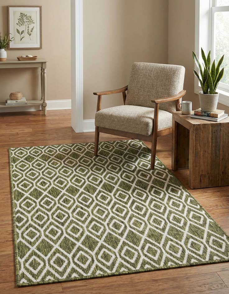 Detail image of 3' x 5' 3 Washable Jill Zarin Turks and Caicos Indoor / Outdoor Rug