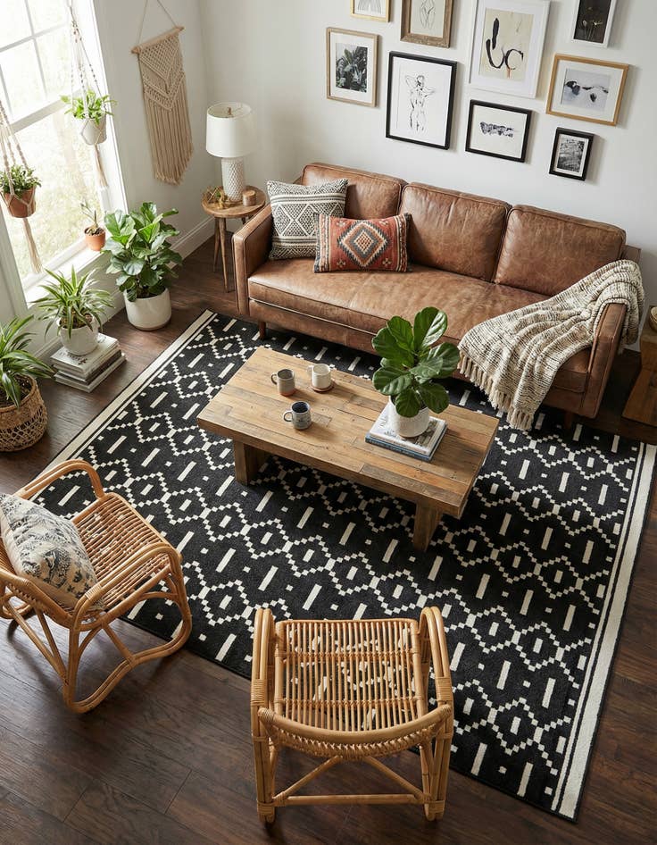 Detail image of 6' x 9' Oslo Rug