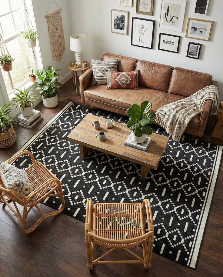Detail image of 6' x 9' Oslo Rug