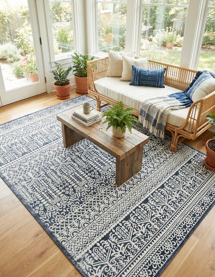 Detail image of 7' 10 x 10' Uptown Cloisters Rug