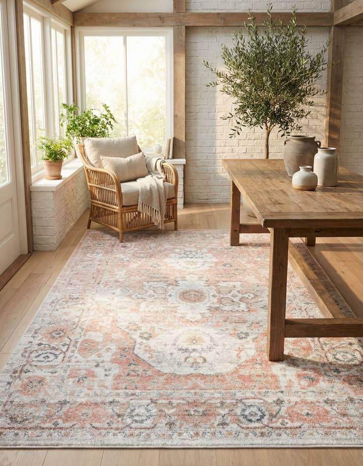 Detail image of 7' 10 x 11' Madeline Vintage Rug