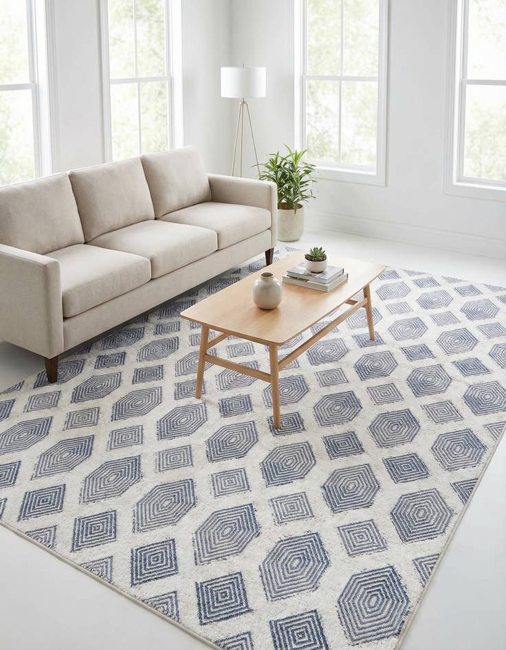 Detail image of 6' 4 x 9' Sabrina Soto Casa Havana Rug