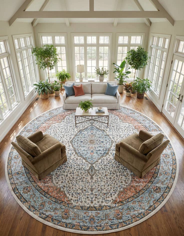 Detail image of 10' x 10' Nyla Round Rug