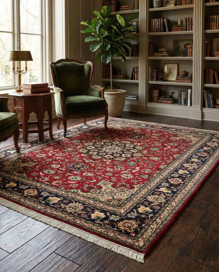 Detail image of 5' 1 x 6' 10 Tabriz Rug