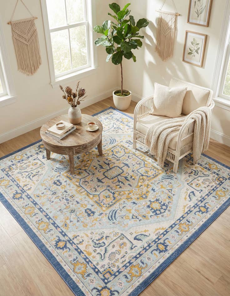 Detail image of 8' x 8' Whitney Square Rug