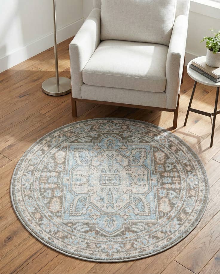 Detail image of 3' 3 x 3' 3 Whitney Round Rug