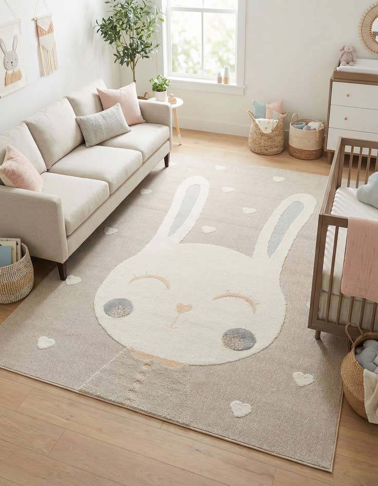 Detail image of 7' 10 x 10' Whimsy Kids Rug