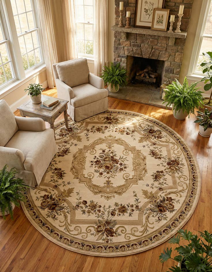 Detail image of 10' x 10' Chateau Round Rug