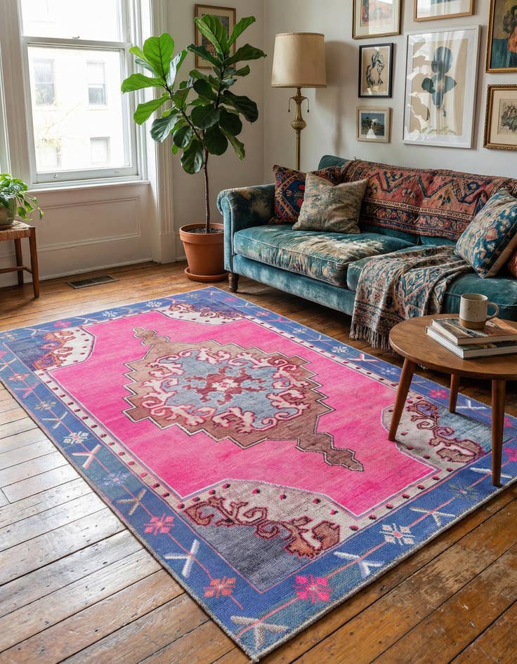 Detail image of 3' 6 x 5' 6 Timeless Rug