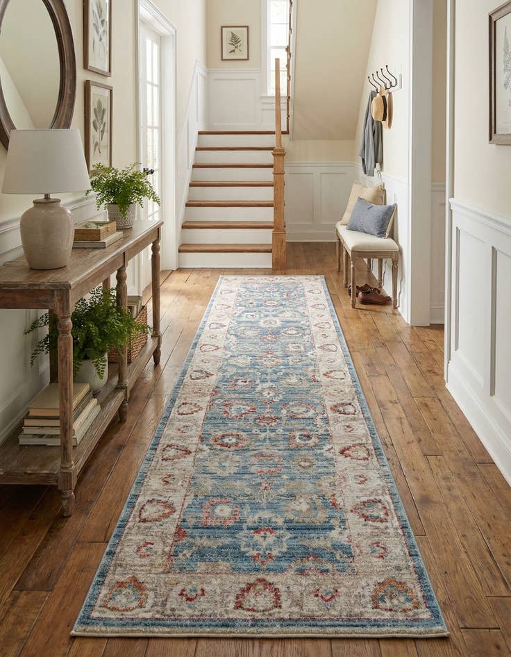 Detail image of 2' 7 x 10' Noble Runner Rug