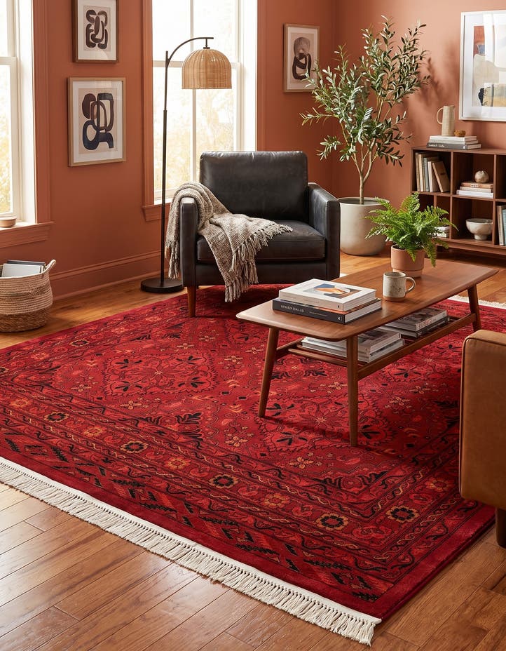 7' 10 x 7' 10 Bokhara Square Rug