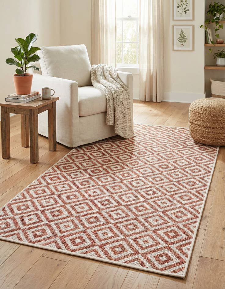 Detail image of 3' x 5' 3 Washable Jill Zarin Costa Rica Indoor / Outdoor Rug