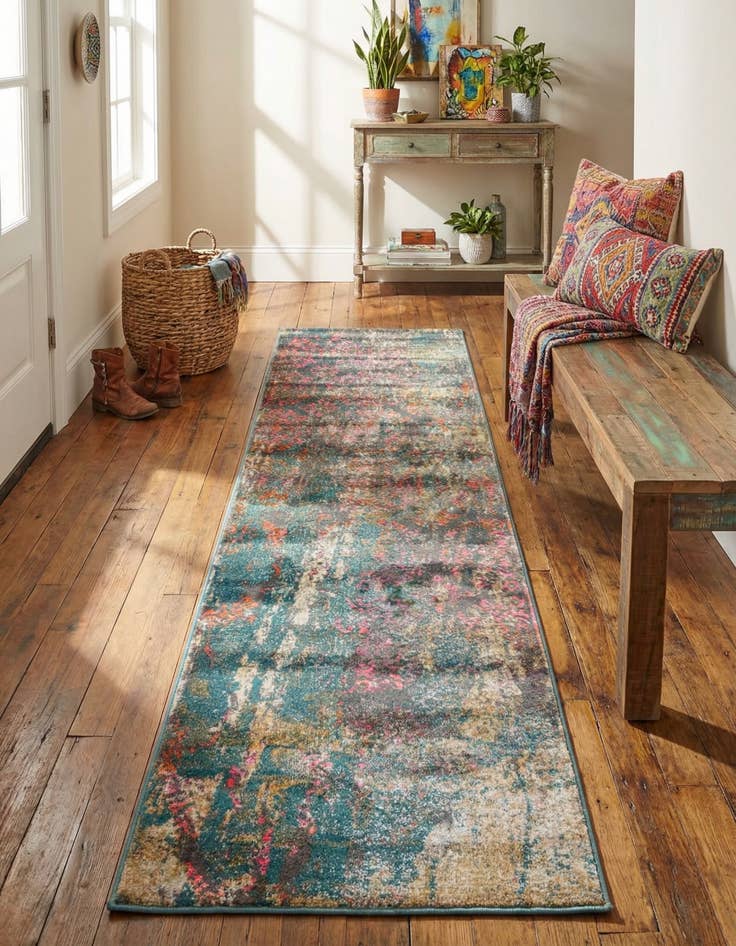 Detail image of 2' 7 x 10' Aria Runner Rug