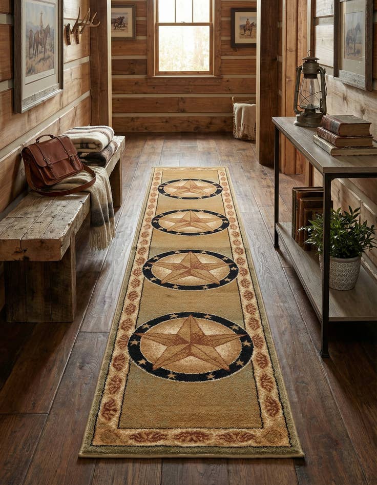 Detail image of 2' x 10' Pioneer Runner Rug