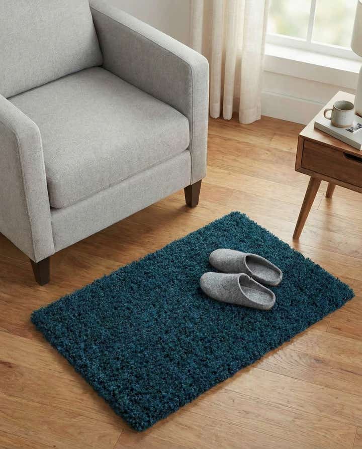 60cm x 95cm Solid Shag Tæppe