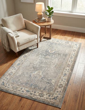 Gray Viola Rug