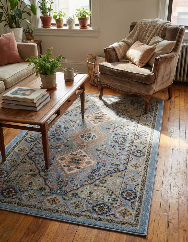 Detail image of 3' 3 x 5' 3 Kamala Washable Rug