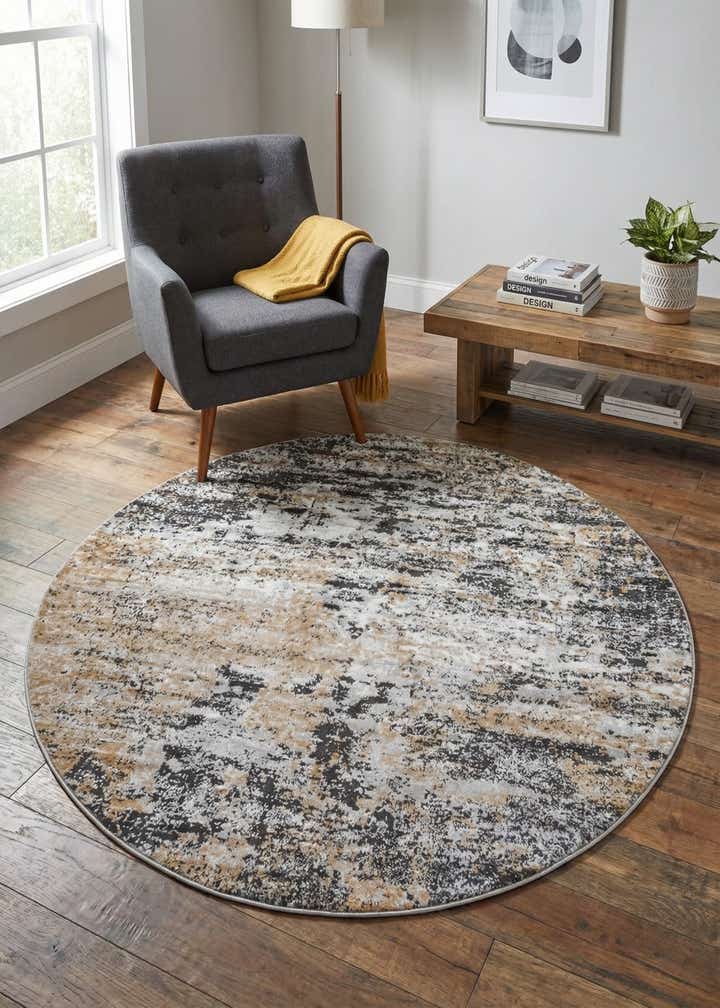 6' x 6' Leipzig Round Rug