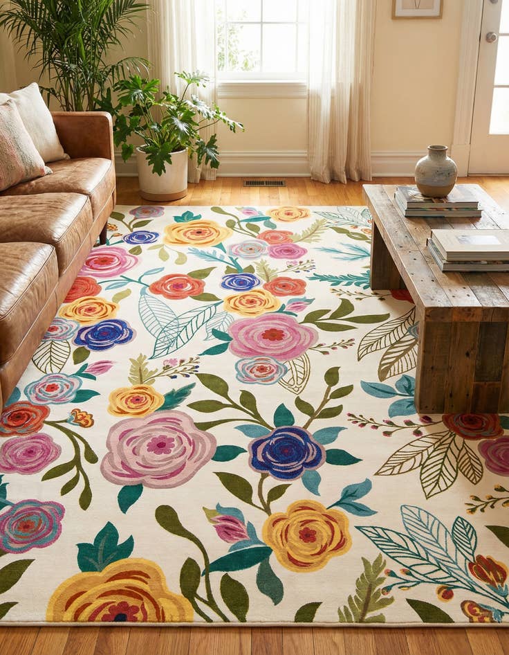 Detail image of 10' x 14' Blossom Rug