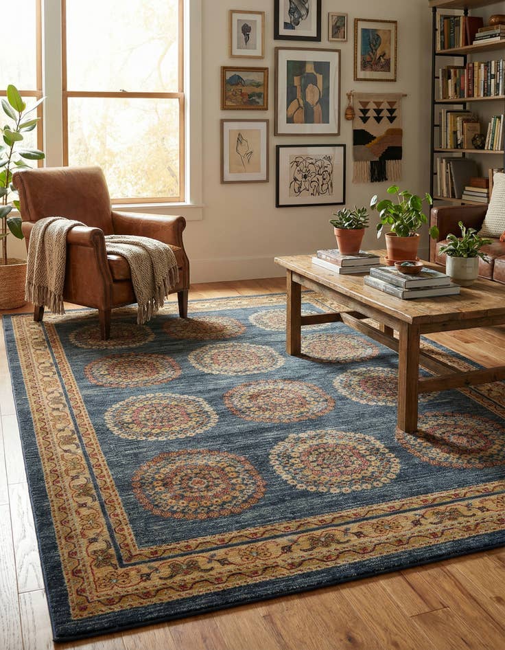 Detail image of 7' x 10' Kashkuli Gabbeh Rug