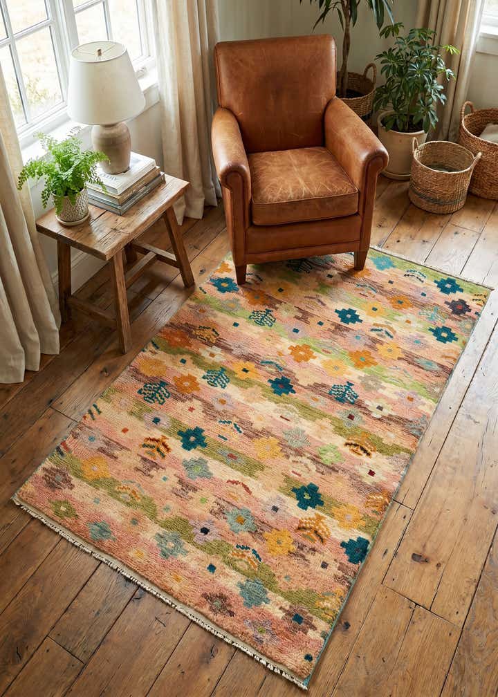 3' 4 x 5' Hand Woven Balouch Wool Rug
