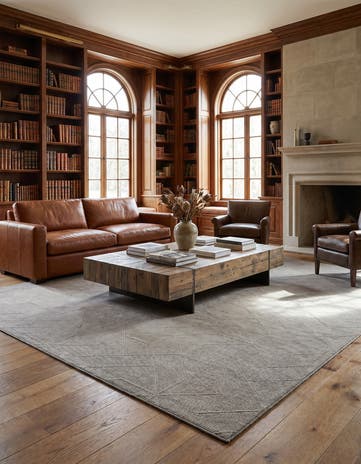 13' 1 x 18' 1 WoolCraft Geometric Rug