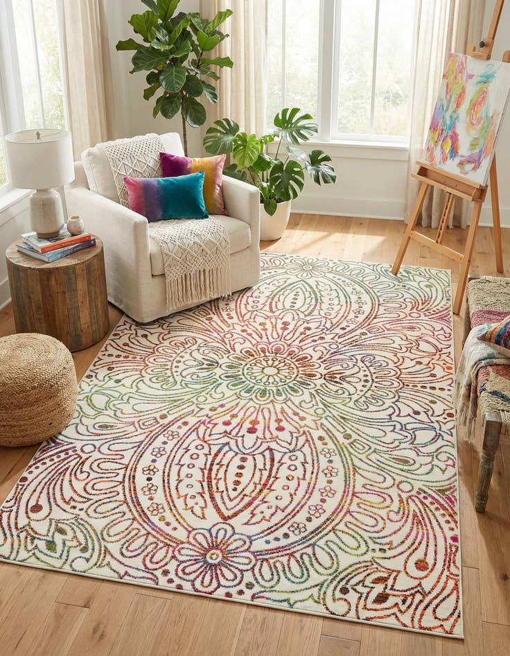 Detail image of 6' x 9' Florence Rug