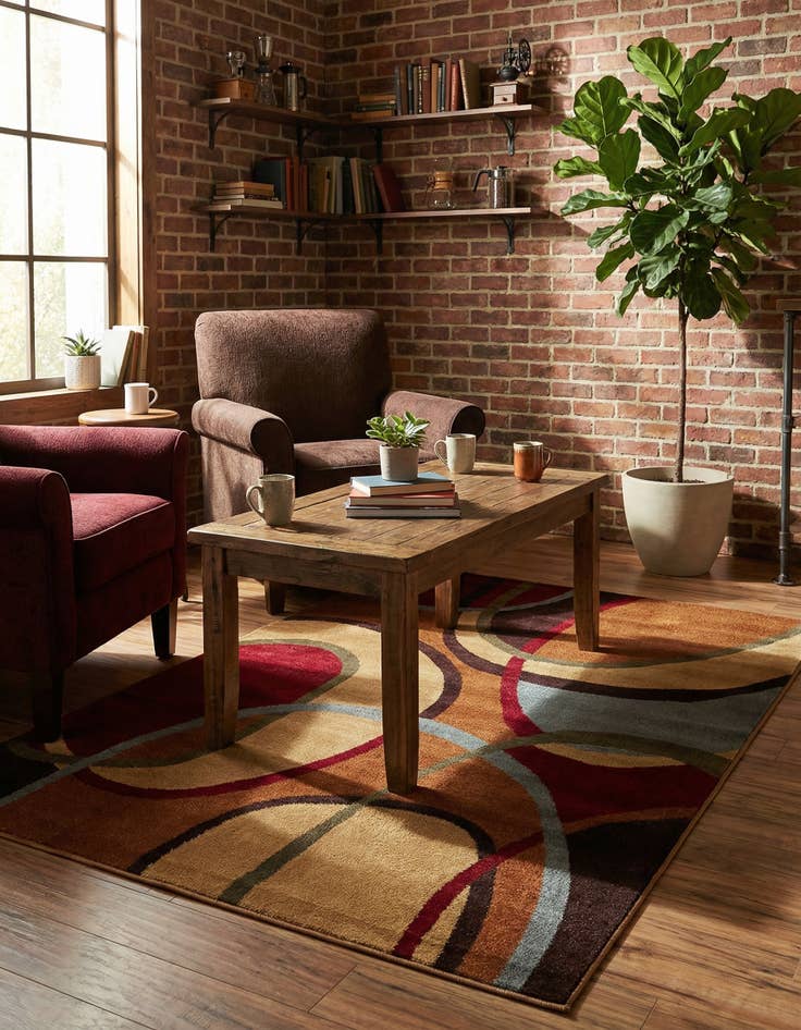 Detail image of  4' x 6' Cafe Rug