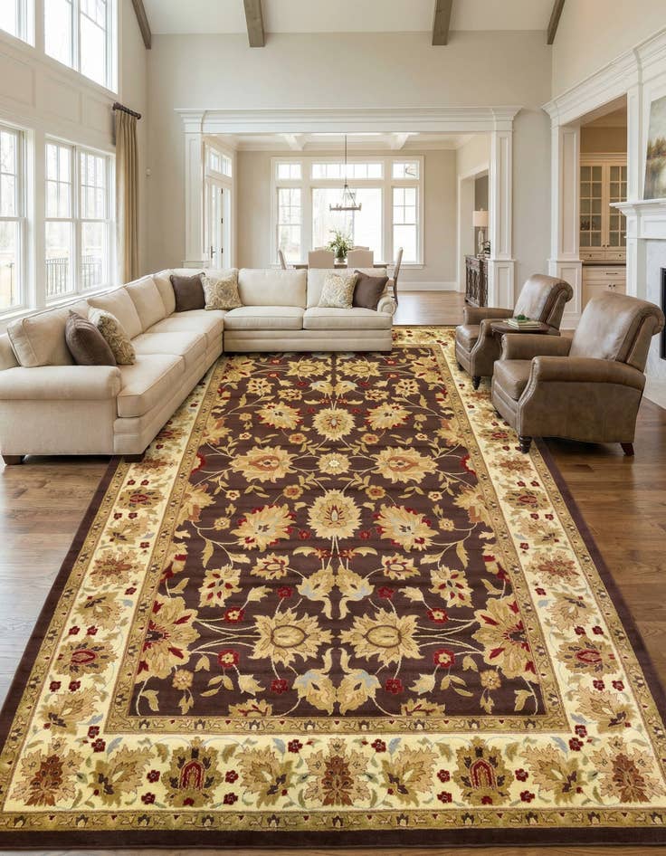 Detail image of 10' 6 x 16' 5 Classic Agra Rug