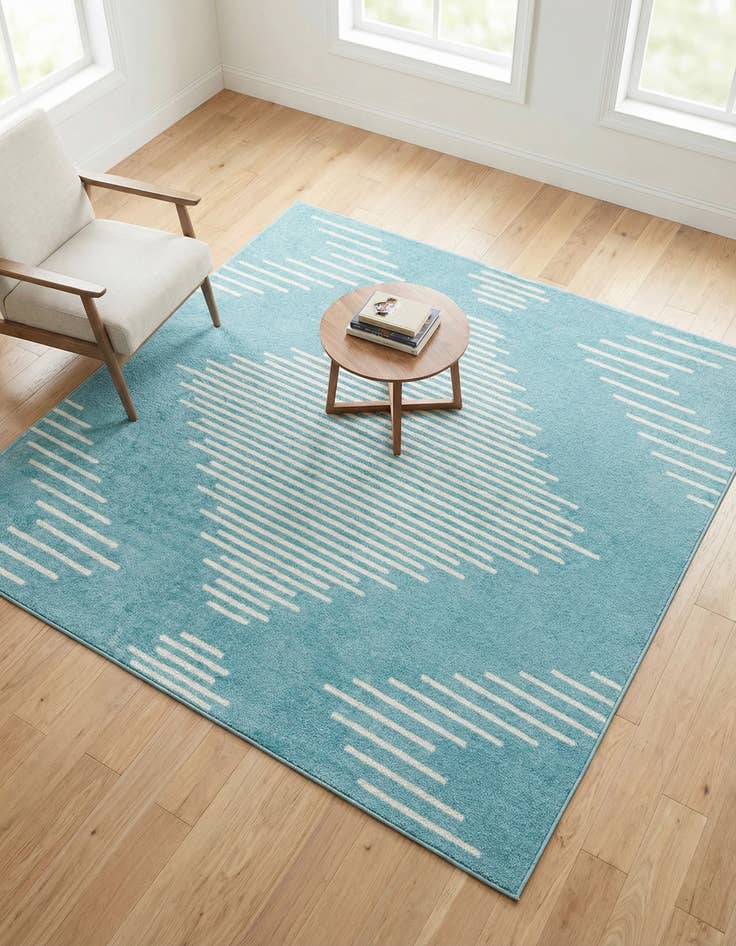 Detail image of 7' x 7' Kai Square Rug